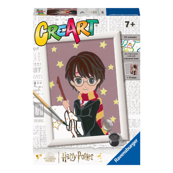 Pinta com números Harry Potter 10 cores 13x18