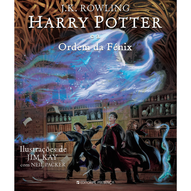 Harry Potter e A Ordem da Fénix Ed. Ilustrada de J.K. Rowling e Jim Kay