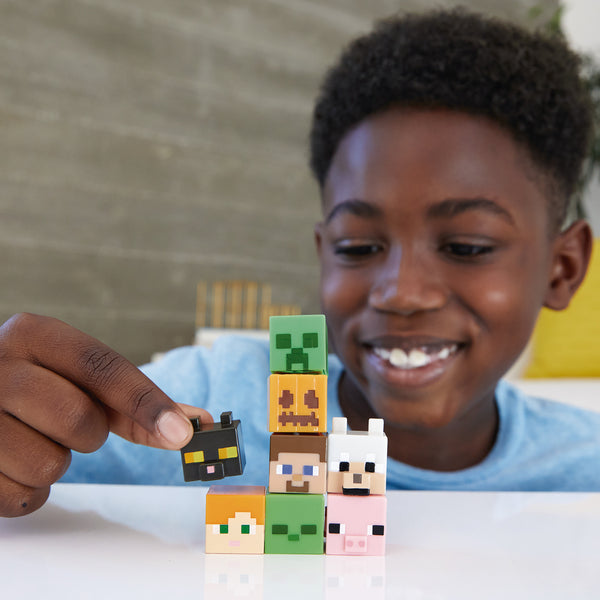 Minecraft Figuras Mob Head Minis (artigo sortido)