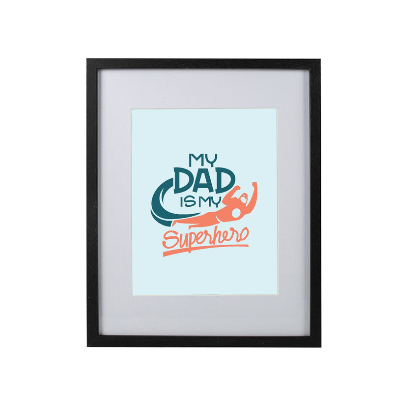 Facepaper "My Dad Is My Superhero"