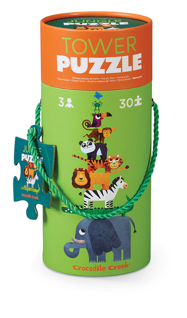 Puzzle 30 Peças - Torre Dos Animais