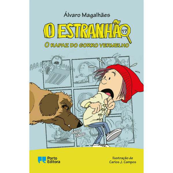 O Estranhão - o Rapaz do Gorro Vermelho de Álvaro Magalhães