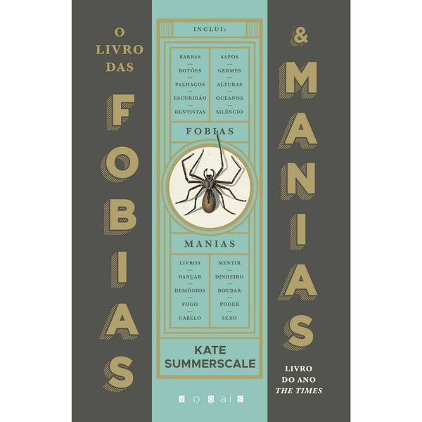O Livro das Fobias e Manias de Kate Summerscale