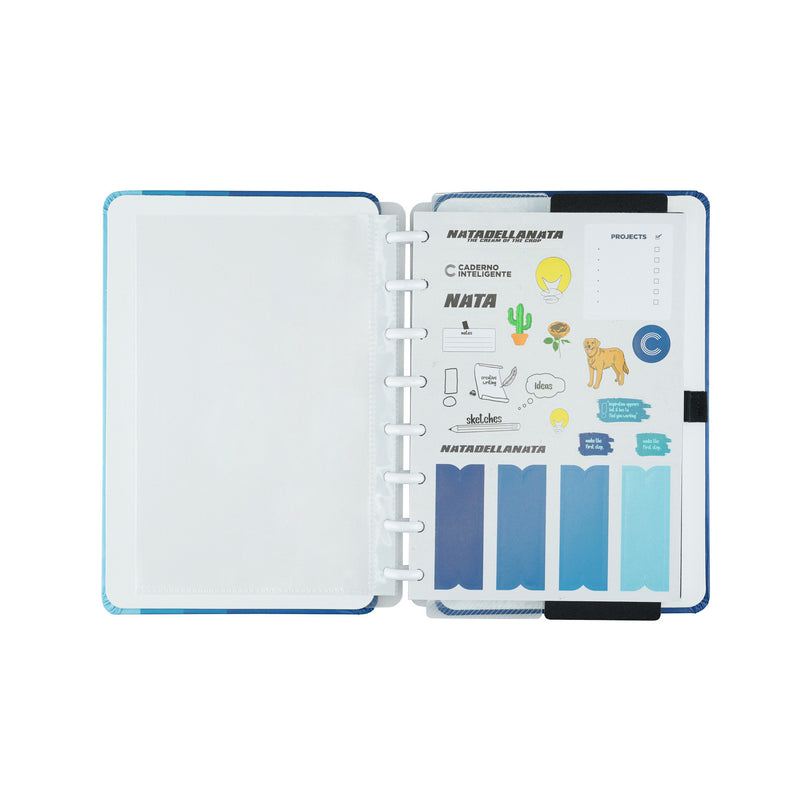 Caderno A5 Blue Creat Journal By Miguel Luz