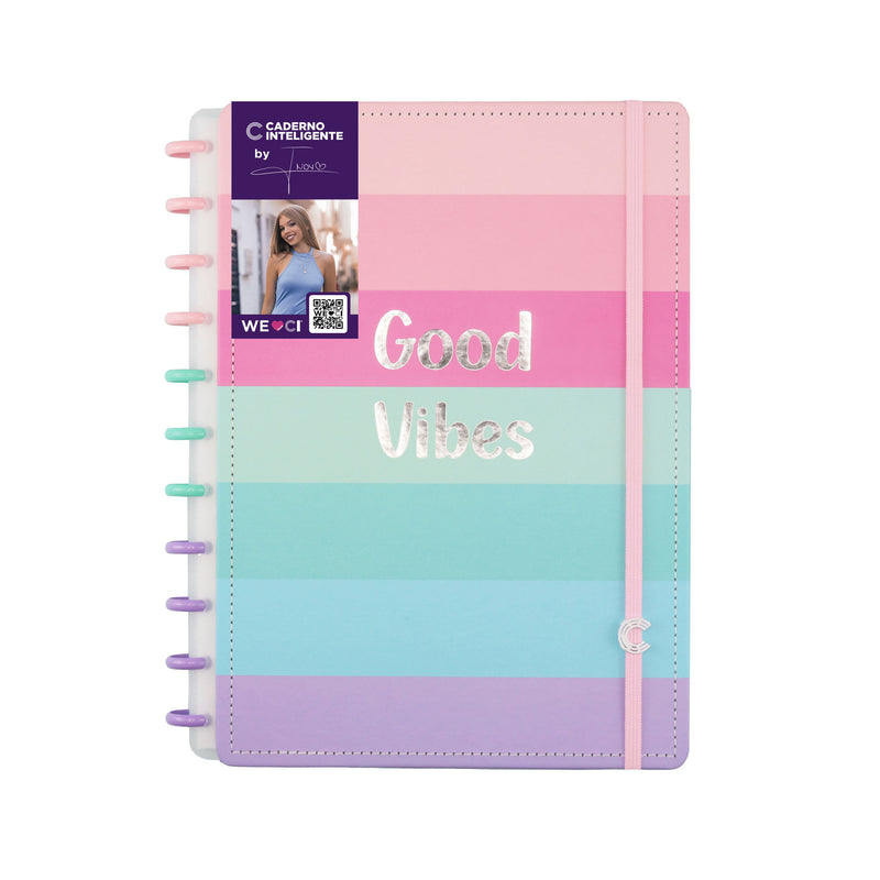 Caderno Grande Good Vibes By Indy