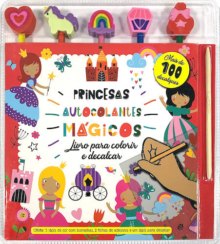 Princesas: Autocolantes Mágicos de ImageBooks