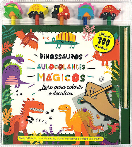 Dinossauros: Autocolantes Mágicos de ImageBooks