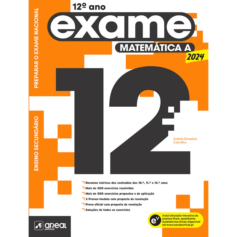 Preparar o Exame Nacional 2024 - Matemática A - 12.º Ano