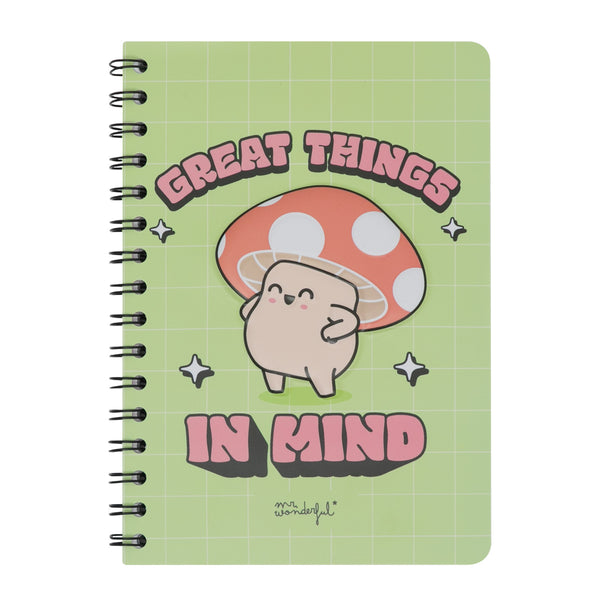 Caderno A5 3D - Great Things In Mind