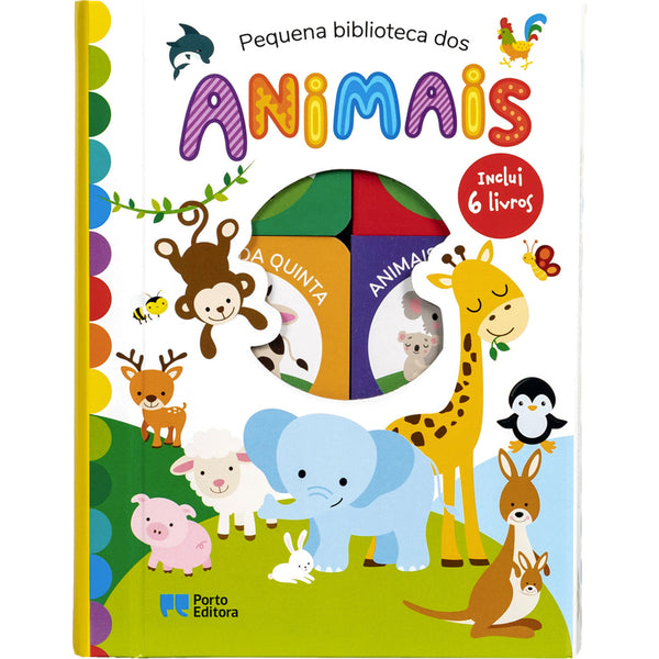 Pequena Biblioteca dos Animais - Inclui 6 Livros