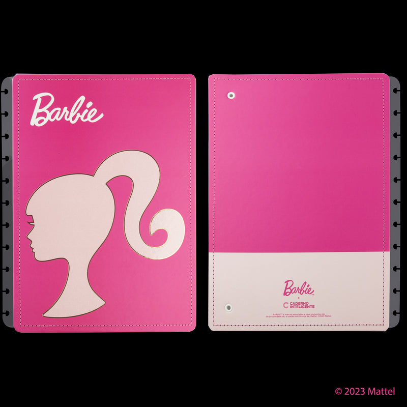 Capa E Contracapa Grande Para Caderno Inteligente Barbie