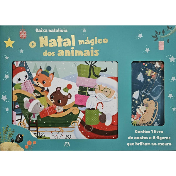 Caixa Natalícia o Natal Mágico dos Animais de Vários Autores