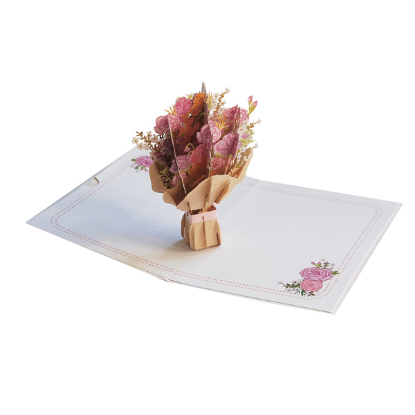 Postal 3D - Bouquet