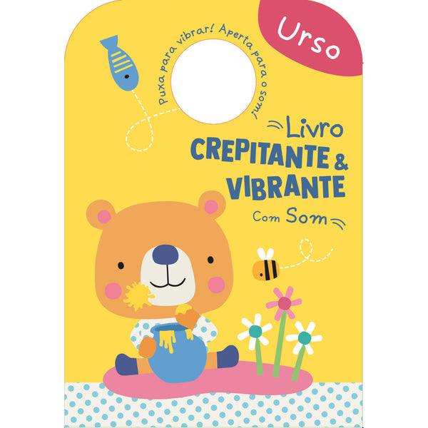 Livro Crepitante & Vibrante - Urso de YOYO BOOKS