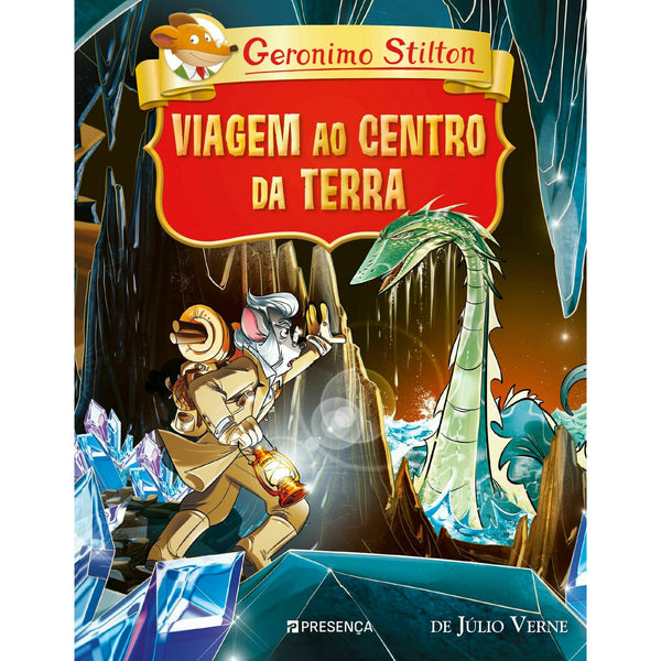 Viagem ao Centro da Terra de Júlio Verne de Geronimo Stilton