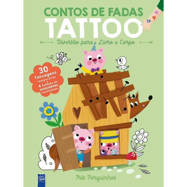 Contos de Fadas - Tattoo - Três Porquinhos de YOYO BOOKS